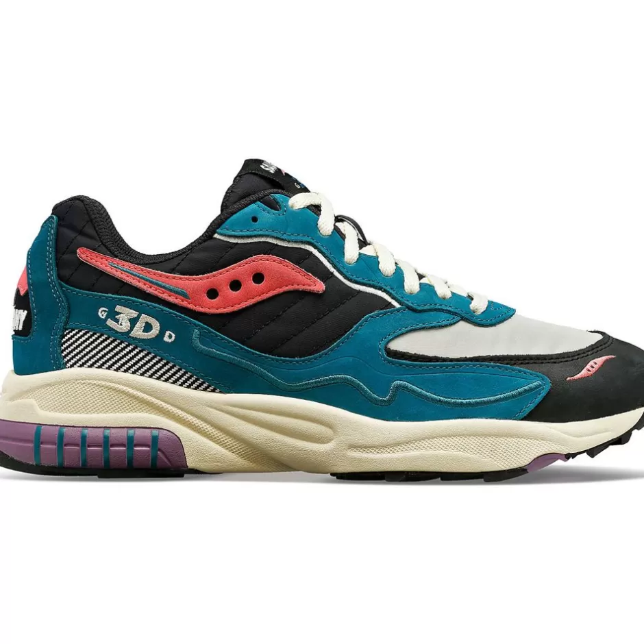 3D Grid Hurricane Midnight Swimming | Saucony Shop