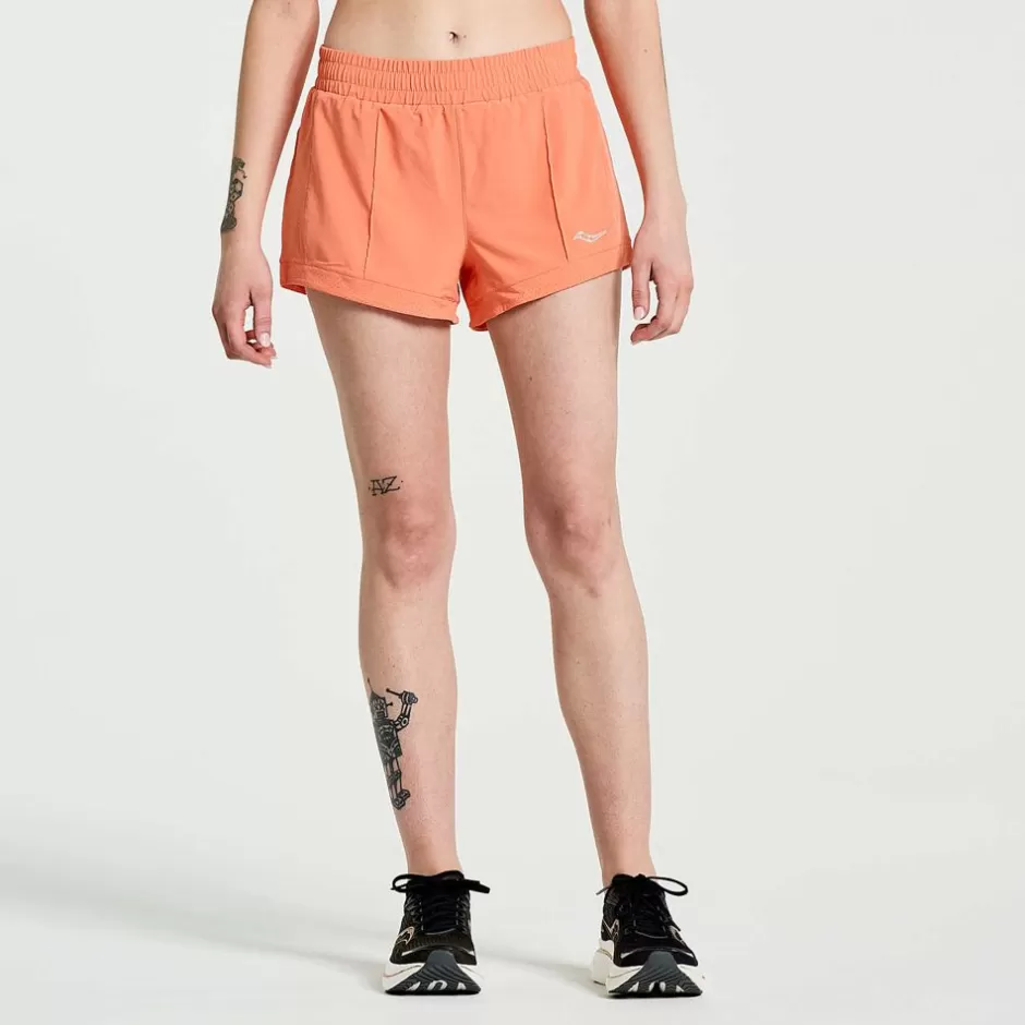 Damen Outpace 3" Short | Saucony Best Sale