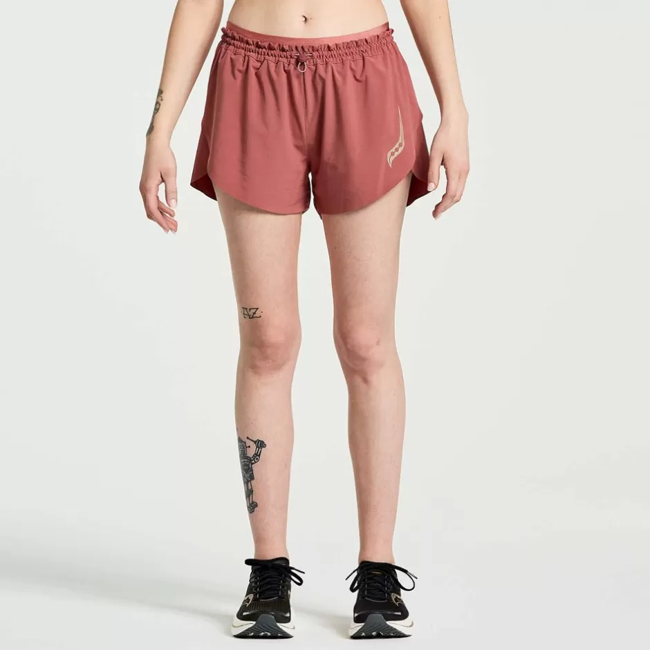 Damen Pinnacle 2.5" Short | Saucony Cheap