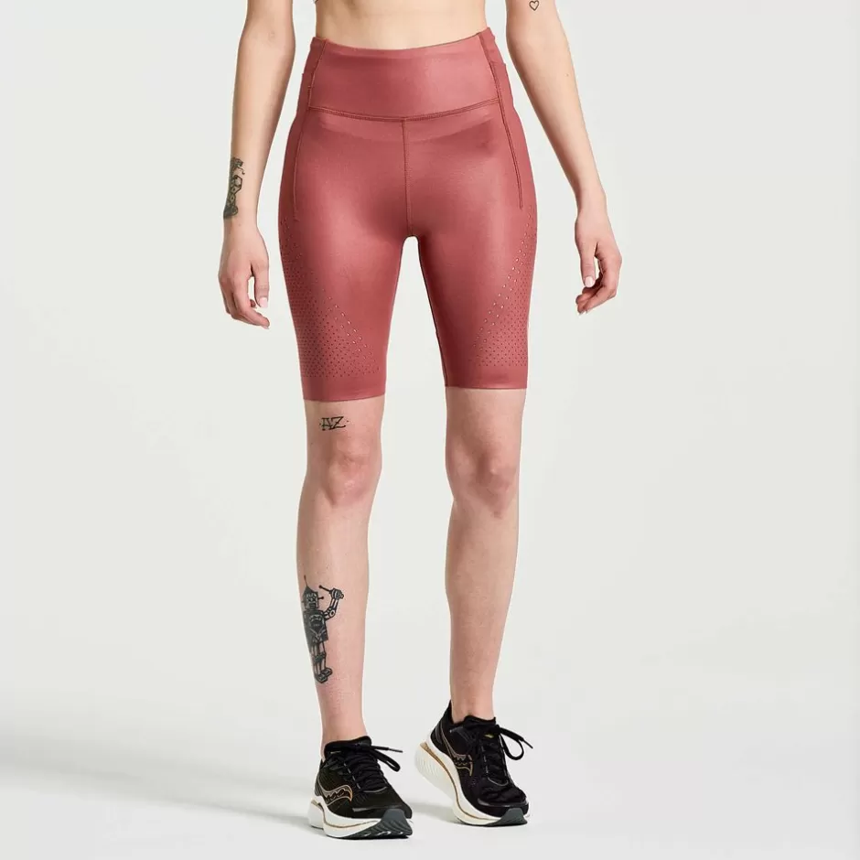 Damen Pinnacle 8" Tight Short | Saucony Sale