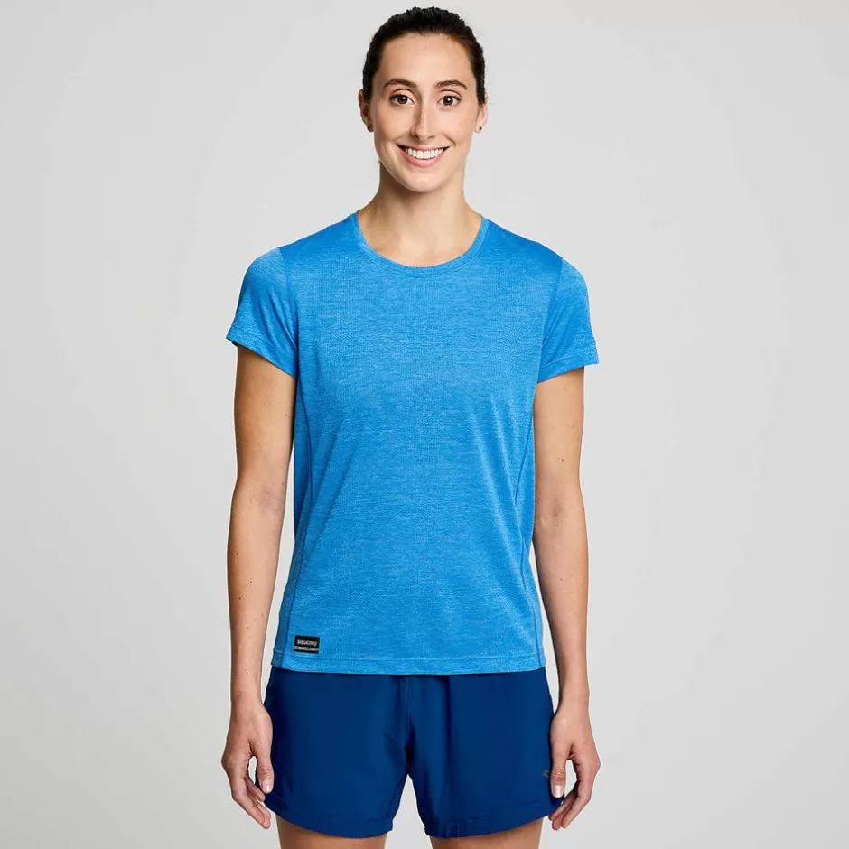 Damen Stopwatch Short Sleeve | Saucony Fashion