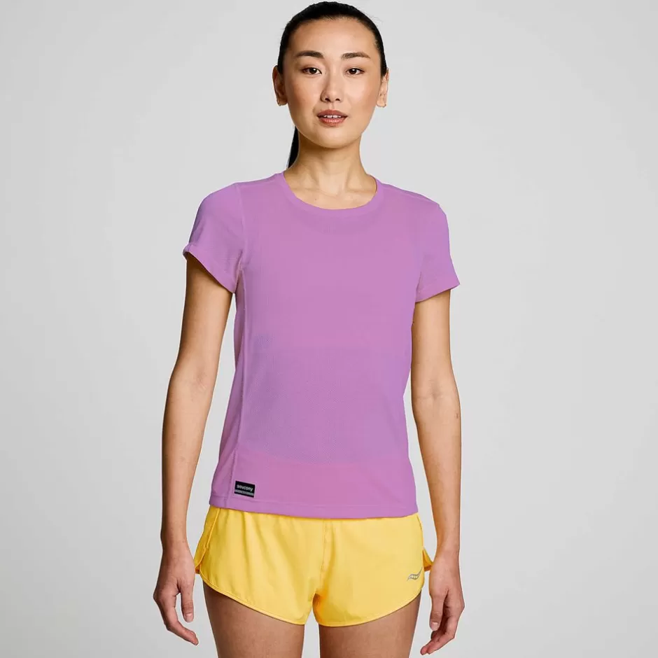 Damen Stopwatch Short Sleeve | Saucony Online