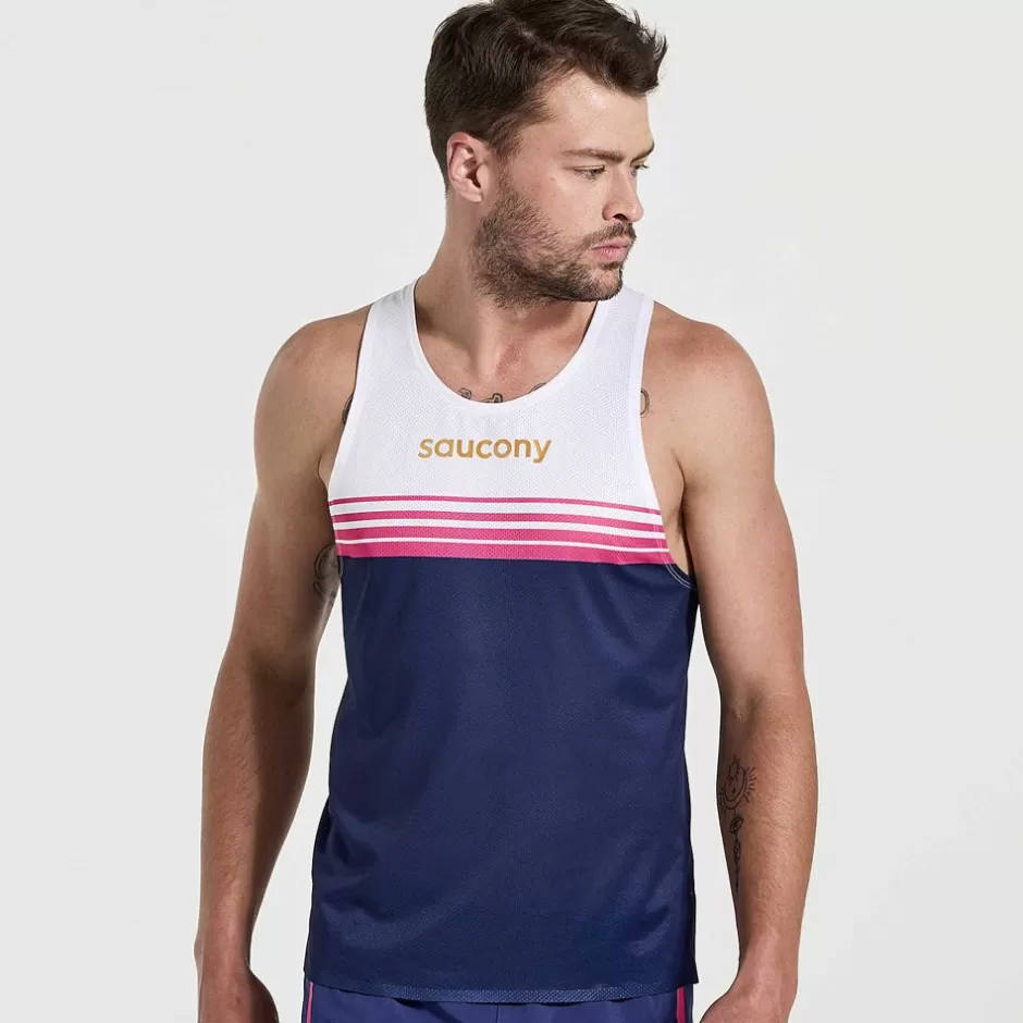 Herren Elite Singlet | Saucony Cheap