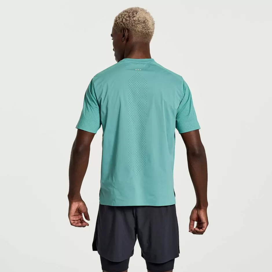 Herren Pinnacle Short Sleeve | Saucony New