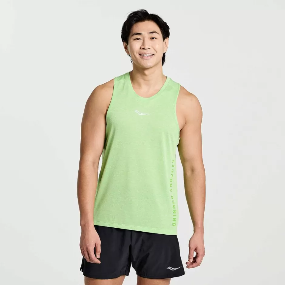 Herren Stopwatch Graphic Singlet | Saucony Best